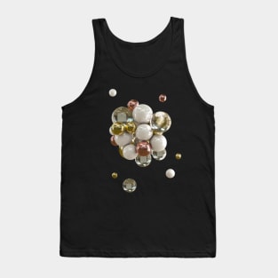 Abstract 3D Spheres Artwork Tank Top